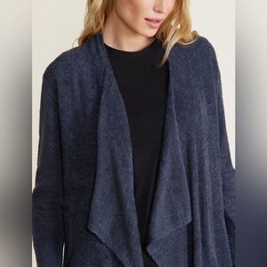 NWT Barefoot Dreams Cozy Chic Lite Island Wrap In Indigo Women's Size XS